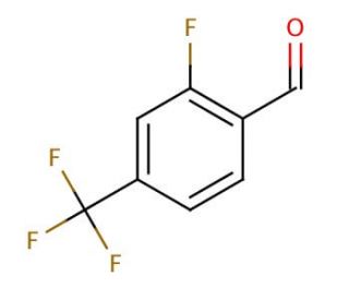 2-Fluoro-4-(trifluoromethyl)benzaldehyde (CAS 89763-93-9) - chemical structure image
