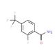 2-Fluoro-4-(trifluoromethyl)benzamide (CAS 207853-64-3) - chemical structure image