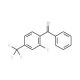 2-Fluoro-4-(trifluoromethyl)benzophenone (CAS 207974-08-1) - chemical structure image