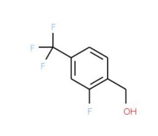 2-Fluoro-4-(trifluoromethyl)benzyl alcohol (CAS 197239-49-9) - chemical structure image