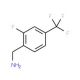 2-Fluoro-4-(trifluoromethyl)benzylamine (CAS 239087-05-9) - chemical structure image