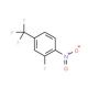 2-Fluoro-4-(trifluoromethyl)nitrobenzene (CAS 402-12-0) - chemical structure image
