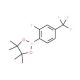 2-Fluoro-4-trifluoromethylphenylboronic acid, pinacol ester (CAS 1073353-68-0) - chemical structure image