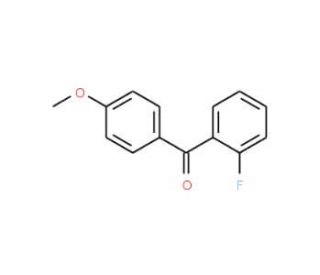 2-Fluoro-4&prime;-methoxybenzophenone (CAS 66938-29-2) - chemical structure image