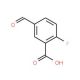2-Fluoro-5-formylbenzoic acid (CAS 550363-85-4) - chemical structure image