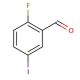 2-Fluoro-5-iodobenzaldehyde (CAS 146137-76-0) - chemical structure image