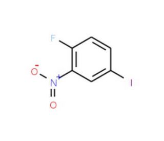 2-Fluoro-5-iodonitrobenzene (CAS 364-75-0) - chemical structure image