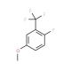 2-Fluoro-5-methoxybenzotrifluoride (CAS 127271-65-2) - chemical structure image