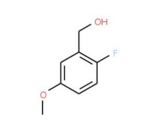 2-Fluoro-5-methoxybenzyl alcohol (CAS 161643-29-4) - chemical structure image