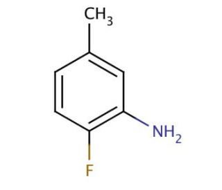 2-Fluoro-5-methylaniline (CAS 452-84-6) - chemical structure image