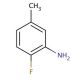 2-Fluoro-5-methylaniline (CAS 452-84-6) - chemical structure image