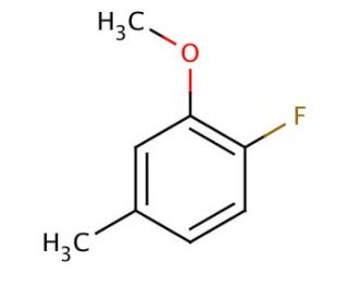 2-Fluoro-5-methylanisole (CAS 63762-78-7) - chemical structure image