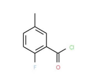 2-Fluoro-5-methylbenzoyl chloride (CAS 135564-61-3) - chemical structure image