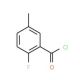 2-Fluoro-5-methylbenzoyl chloride (CAS 135564-61-3) - chemical structure image
