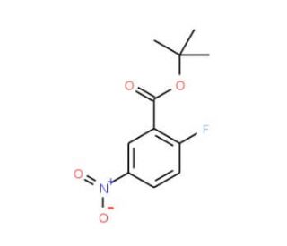 2-Fluoro-5-nitro-benzoic acid tert-butyl ester (CAS 526218-22-4) - chemical structure image