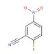 2-Fluoro-5-nitrobenzonitrile (CAS 17417-09-3) - chemical structure image