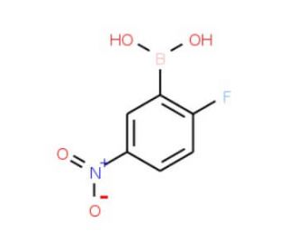 2-Fluoro-5-nitrophenylboronic acid (CAS 819849-20-2) - chemical structure image