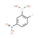 2-Fluoro-5-nitrophenylboronic acid (CAS 819849-20-2) - chemical structure image