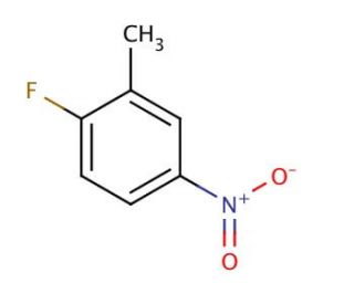 2-Fluoro-5-nitrotoluene (CAS 455-88-9) - chemical structure image