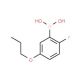 2-Fluoro-5-propoxyphenylboronic acid (CAS 863248-36-6) - chemical structure image