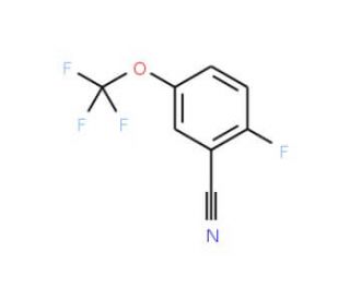 2-Fluoro-5-(trifluoromethoxy)benzonitrile (CAS 886498-08-4) - chemical structure image