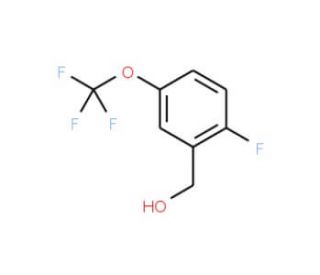 2-fluoro-5-(trifluoromethoxy)benzyl alcohol - chemical structure image