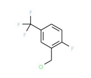 2-Fluoro-5-(trifluoromethyl)benzyl chloride (CAS 883543-26-8) - chemical structure image