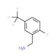 2-Fluoro-5-(trifluoromethyl)benzylamine (CAS 199296-61-2) - chemical structure image