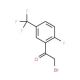 2-Fluoro-5-(trifluoromethyl)phenacyl bromide (CAS 202664-36-6) - chemical structure image