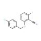 2-Fluoro-6-(4-chlorobenzyloxy)benzonitrile (CAS 175204-10-1) - chemical structure image