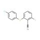 2-Fluoro-6-(4-chlorophenylthio)benzonitrile (CAS 175204-12-3) - chemical structure image