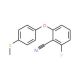 2-Fluoro-6-[4-(methylthio)phenoxy]benzonitrile (CAS 148901-52-4) - chemical structure image