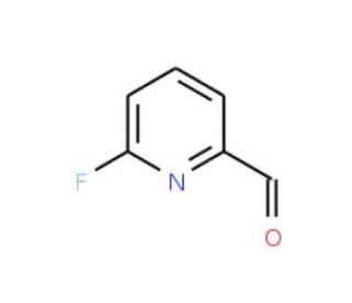 2-Fluoro-6-formylpyridine (CAS 208110-81-0) - chemical structure image