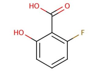 2-Fluoro-6-hydroxybenzoic acid (CAS 67531-86-6) - chemical structure image