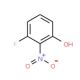 2-Fluoro-6-hydroxynitrobenzene (CAS 385-01-3) - chemical structure image