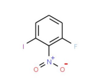 2-Fluoro-6-iodonitrobenzene (CAS 886762-71-6) - chemical structure image