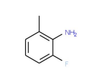 2-Fluoro-6-methylaniline (CAS 443-89-0) - chemical structure image