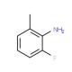 2-Fluoro-6-methylaniline (CAS 443-89-0) - chemical structure image