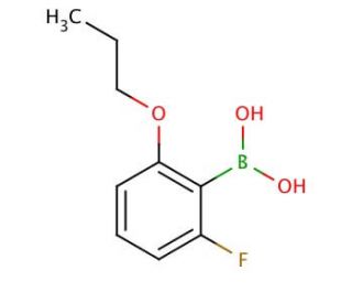 2-Fluoro-6-propoxyphenylboronic acid (CAS 870777-18-7) - chemical structure image