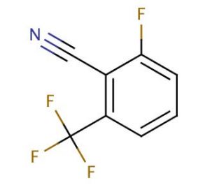 2-Fluoro-6-(trifluoromethyl)benzonitrile (CAS 133116-83-3) - chemical structure image