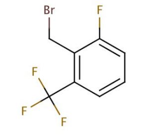 2-Fluoro-6-(trifluoromethyl)benzyl bromide (CAS 239087-08-2) - chemical structure image