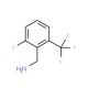2-Fluoro-6-(trifluoromethyl)benzylamine (CAS 239087-06-0) - chemical structure image
