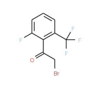 2-Fluoro-6-(trifluoromethyl)phenacyl bromide (CAS 223785-85-1) - chemical structure image