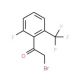 2-Fluoro-6-(trifluoromethyl)phenacyl bromide (CAS 223785-85-1) - chemical structure image