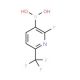 2-Fluoro-6-(trifluoromethyl)pyridine-3-boronic acid (CAS 1150114-63-8) - chemical structure image