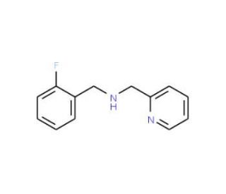 (2-Fluoro-benzyl)-pyridin-2-ylmethyl-amine - chemical structure image