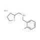 (2-Fluoro-benzyl)-(tetrahydro-furan-2-ylmethyl)-amine hydrobromide - chemical structure image