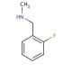 2-Fluoro-N-methylbenzylamine (CAS 399-30-4) - chemical structure image