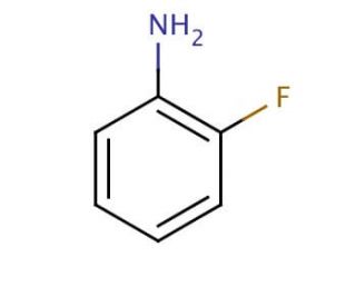 2-Fluoroaniline (CAS 348-54-9) - chemical structure image