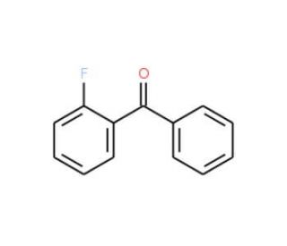 2-Fluorobenzophenone (CAS 342-24-5) - chemical structure image